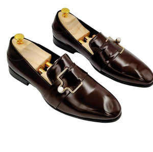 Jack Marc Shiny Mens Loafer - JACKMARC.COM