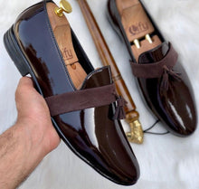 Load image into Gallery viewer, Jack Marc Shiny Moccasin Loafer - JACKMARC.COM
