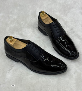 Jack Marc Shiny Oxford Lace-up Shoes Formal Style from Business to Black-Tie - JACKMARC.COM