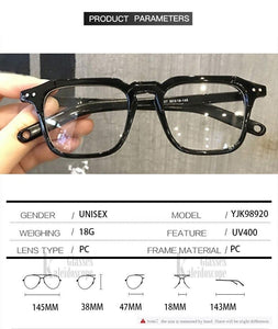 Jack Marc Square Computer Eyeglasses - JACKMARC.COM