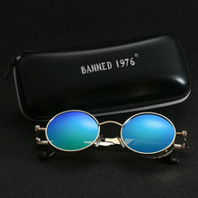 Load image into Gallery viewer, Jack Marc Steampunk Round Metal Sunglasses - JACKMARC.COM
