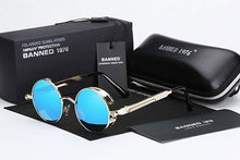 Load image into Gallery viewer, Jack Marc Steampunk Round Metal Sunglasses - JACKMARC.COM
