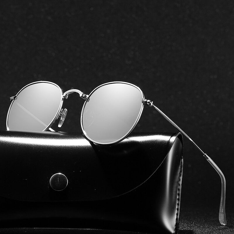 Jack Marc Steampunk Round Sunglasses - JACKMARC.COM