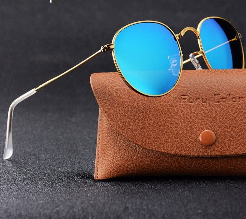 Jack Marc Steampunk Round Sunglasses - JACKMARC.COM