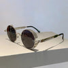 Jack Marc Steampunk Round Vintage Sunglasses - JACKMARC.COM