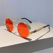 Load image into Gallery viewer, Jack Marc Steampunk Round Vintage Sunglasses - JACKMARC.COM
