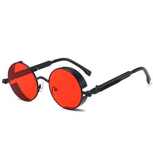 Load image into Gallery viewer, Jack Marc Steampunk Round Vintage Sunglasses - JACKMARC.COM
