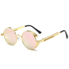 Load image into Gallery viewer, Jack Marc Steampunk Round Vintage Sunglasses - JACKMARC.COM
