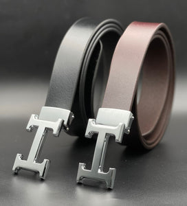 Jack Marc Stylish H Buckle Belt For Men - JACKMARC.COM