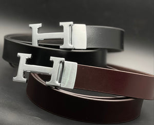 Jack Marc Stylish H Buckle Belt For Men - JACKMARC.COM