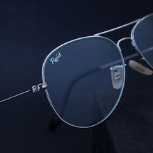 Load image into Gallery viewer, Jack Marc Stylish Silver Day Night Aviator Sunglasses - JACKMARC.COM
