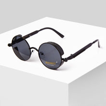 Load image into Gallery viewer, Jack Marc Stylish Steampunk Round Sunglasses For Men - JACKMARC.COM
