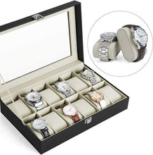 Load image into Gallery viewer, Jack Marc Stylish Watch Box Organizer - JACKMARC.COM
