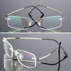 Jack Marc Ultra Light Pure Titanium Women Optical Frame Rimless Glasses - JACKMARC.COM