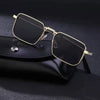 Jack Marc Vintage Fashion Punk Rectangle Sunglasses for Men - JACKMARC.COM