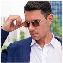 Load image into Gallery viewer, Jack Marc Vintage Fashion Punk Rectangle Sunglasses for Men - JACKMARC.COM
