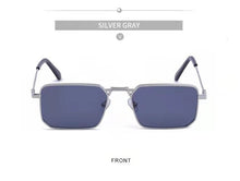 Load image into Gallery viewer, Jack Marc Vintage Fashion Punk Rectangle Sunglasses for Men - JACKMARC.COM
