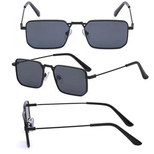 Jack Marc Vintage Fashion Punk Rectangle Sunglasses for Men - JACKMARC.COM