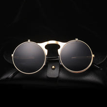 Load image into Gallery viewer, Jack Marc Vintage Steampunk Flip Sunglasses - JACKMARC.COM
