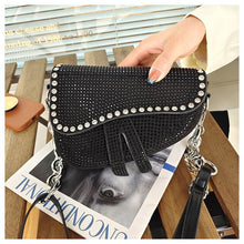 Load image into Gallery viewer, Jack marc diamond saddle Shoulder bag - JACKMARC.COM
