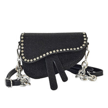 Load image into Gallery viewer, Jack marc diamond saddle Shoulder bag - JACKMARC.COM
