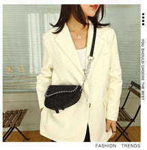 Load image into Gallery viewer, Jack marc diamond saddle Shoulder bag - JACKMARC.COM
