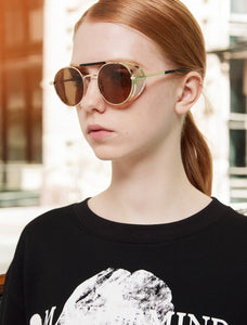 Punk Cap Style Sunglasses