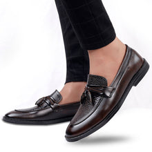 Load image into Gallery viewer, Luxury Design Moccasin Shoes For Men Party And Casual Wear -JackMarc - JACKMARC.COM
