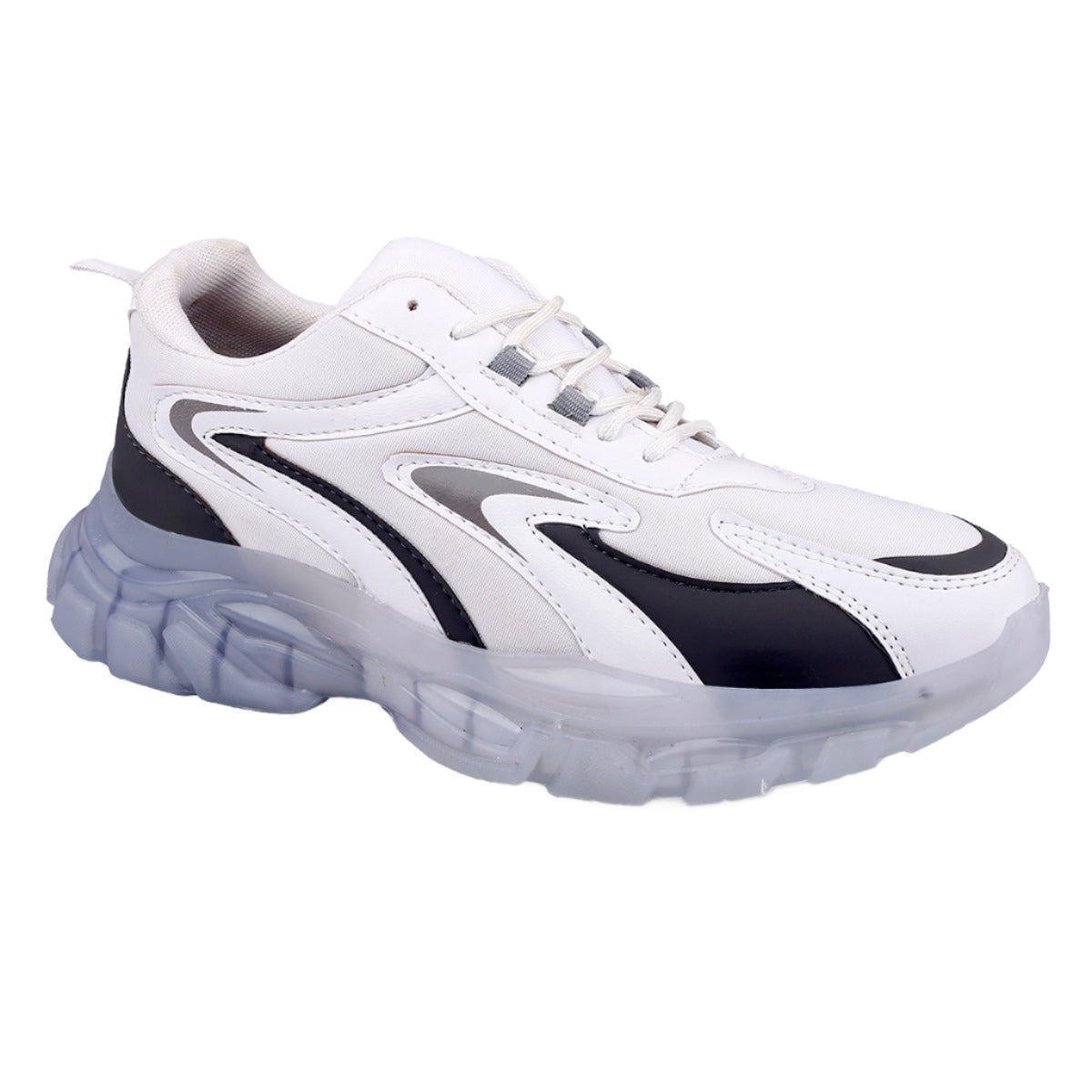Men White JM-652 Running Gym  Sports Shoes