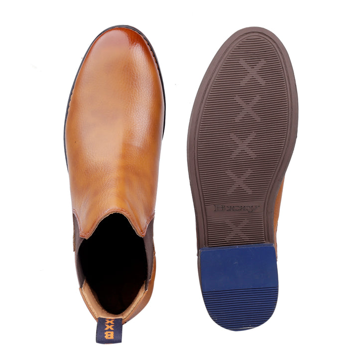 Buy New Men's British Tan Chelsea Boots are designed for all seasons