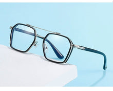 Load image into Gallery viewer, Men And Women Retro Double Beam Anti Blue Light Computer Eyeglasses - Jack Marc - JACKMARC.COM
