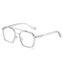 Load image into Gallery viewer, Men And Women Retro Double Beam Anti Blue Light Computer Eyeglasses - Jack Marc - JACKMARC.COM
