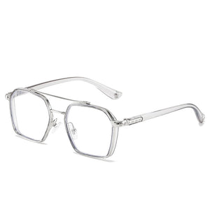 Men And Women Retro Double Beam Anti Blue Light Computer Eyeglasses - Jack Marc - JACKMARC.COM