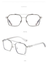 Load image into Gallery viewer, Men And Women Retro Double Beam Anti Blue Light Computer Eyeglasses - Jack Marc - JACKMARC.COM
