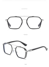 Load image into Gallery viewer, Men And Women Retro Double Beam Anti Blue Light Computer Eyeglasses - Jack Marc - JACKMARC.COM
