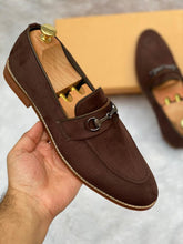 Load image into Gallery viewer, Men Stylish Buckle Suede Moccasin - JACKMARC.COM
