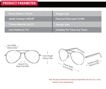 Load image into Gallery viewer, Men&#39;s Pilot Aviation Driving Sunglasses - JACKMARC.COM
