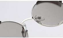 Load image into Gallery viewer, Metal Style Steampunk Fashion Men Retro Round Sunglasses-Jack Marc - JACKMARC.COM
