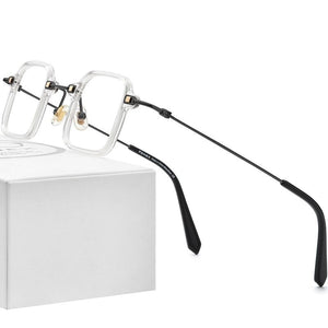 Mini Square Shape Design Spectacle Frame - JackMarc - JACKMARC.COM