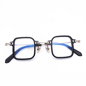 Mini Square Shape Design Spectacle Frame - JackMarc - JACKMARC.COM