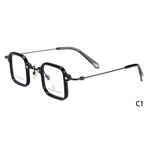 Mini Square Shape Design Spectacle Frame - JackMarc - JACKMARC.COM