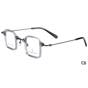 Mini Square Shape Design Spectacle Frame - JackMarc - JACKMARC.COM