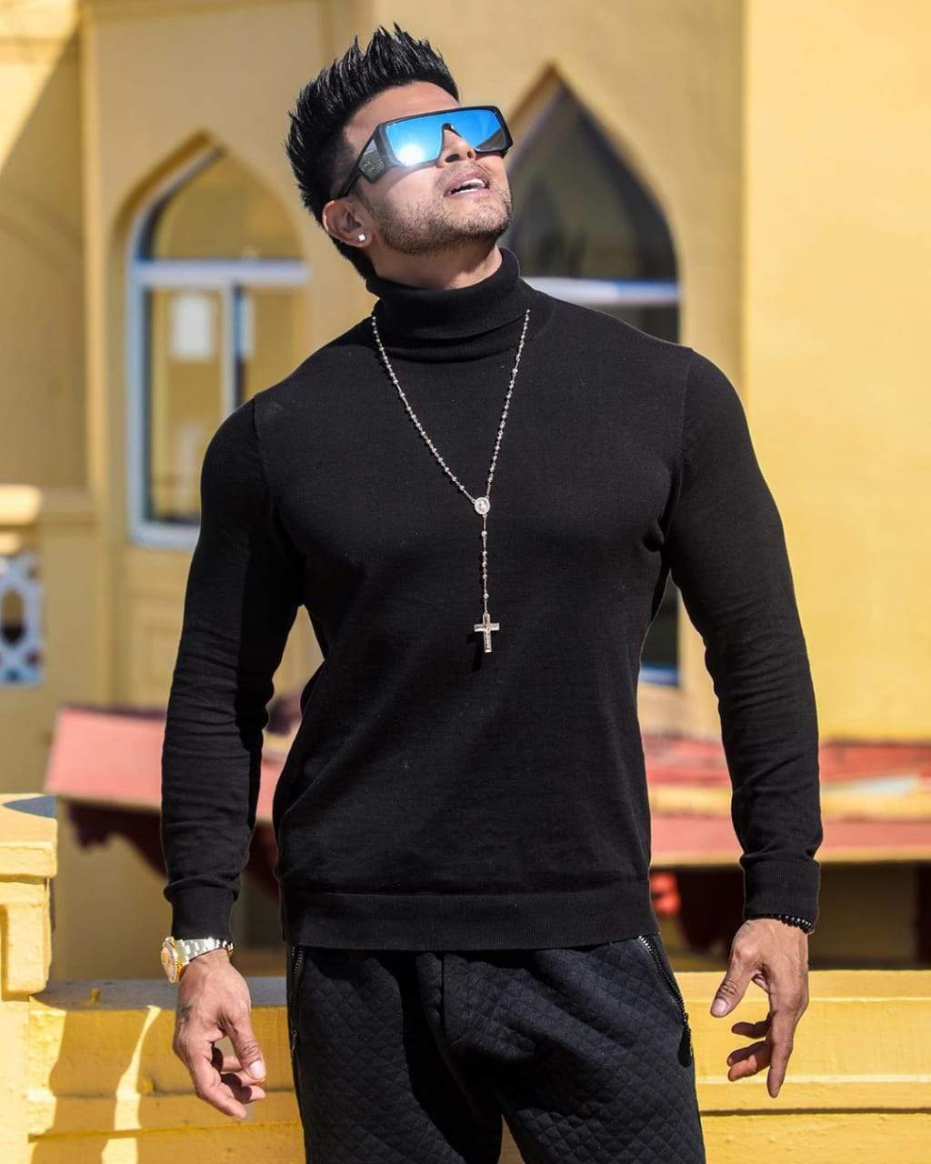 Most Stylish Shahid Kapoor Oversized  Sunglasses For Men And Women-jackmarc - JACKMARC.COM