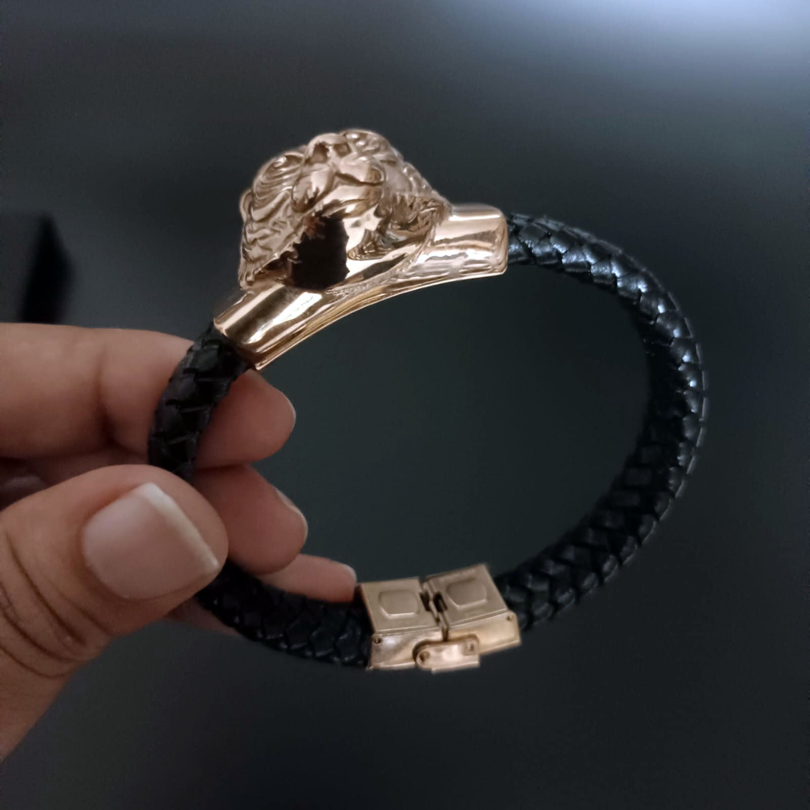 New Gold Tiger Bracelet For Men-Jack Marc - JACKMARC.COM