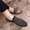 New Black Rhinestone Men Dress Shoes - JACKMARC.COM