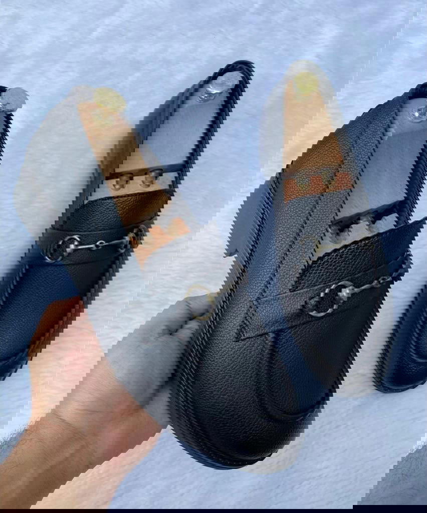New Buckle Moccasins High Quality Wrinkle Free Faux Leather with Durable Sole Quality-Jack marc - JACKMARC.COM