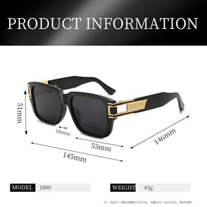 New Fashion Classic Unisex Square Sunglasses - JACKMARC.COM