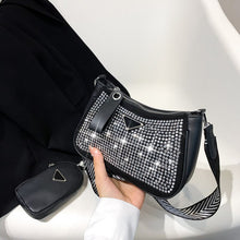 Load image into Gallery viewer, New Fashion Full Diamond Women&#39;s Handbags With Small Wallet-Jack mac - JACKMARC.COM
