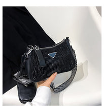 Load image into Gallery viewer, New Fashion Full Diamond Women&#39;s Handbags With Small Wallet-Jack mac - JACKMARC.COM
