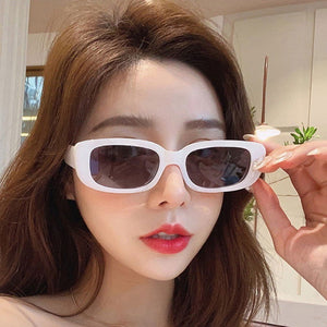 New Fashion Rectangle Trendy Vintage Sunglasses - JACKMARC.COM